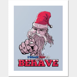 Uncle Santa Posters and Art